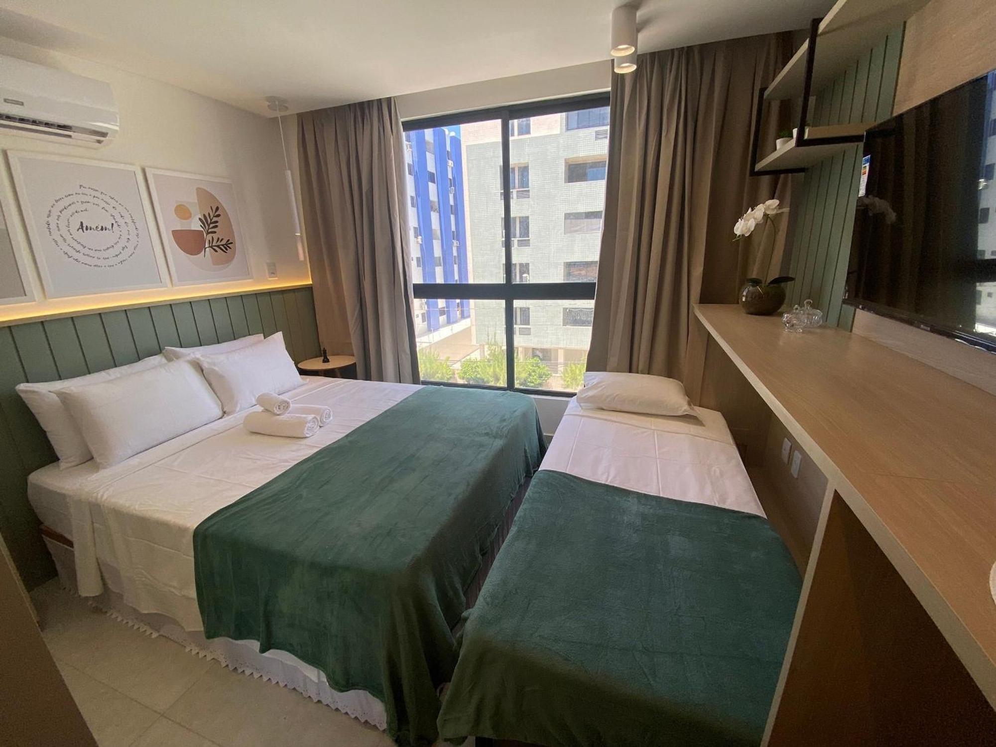 Bela Hospedagem - #Sunrise 204 - Proximo Ao Caribessa João Pessoa Exteriör bild